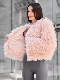 Blană de damă Staff ro peach