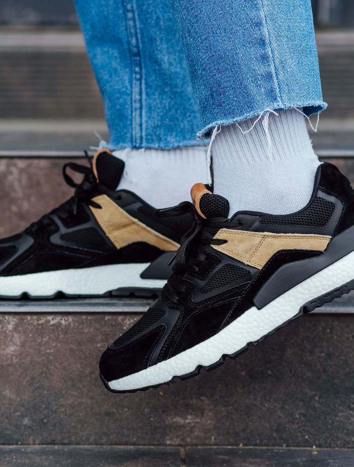 Adidași Staff black & beige