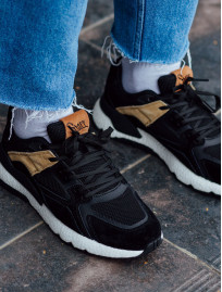 Adidași Staff black & beige