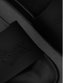 Papuci Staff Staff all black logo