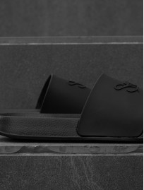 Papuci Staff Staff all black logo