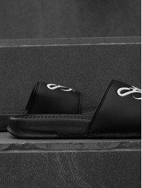 Papuci Staff black logo
