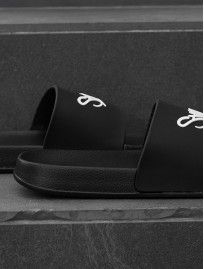 Papuci Staff black logo2