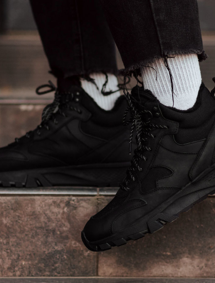 Adidași de iarnă Staff black