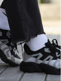 Adidași Staff gray & black