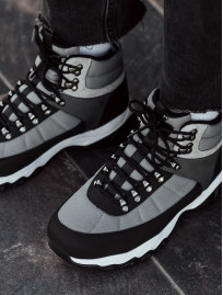 Buty zimowe Staff gray & black