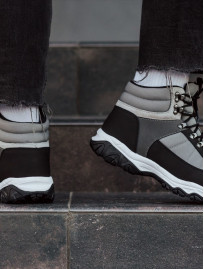 Buty zimowe Staff gray & black