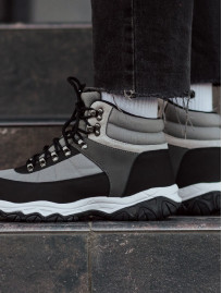 Buty zimowe Staff gray & black