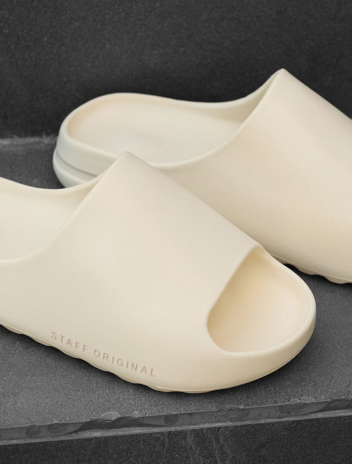 Papuci Staff all beige