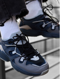 Adidași Staff navy & gray