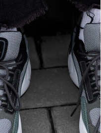 Adidași Staff emerald & gray