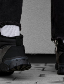 Adidași de iarnă Staff black & gray