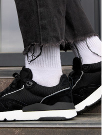 Adidași Staff black reflective