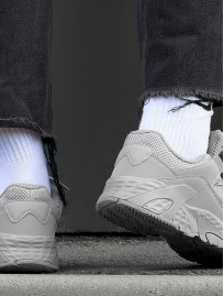 Adidași Staff gray reflective