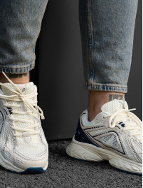 Adidași Staff beige & navy
