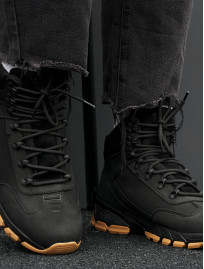 Adidași de iarnă Staff black (хутро)