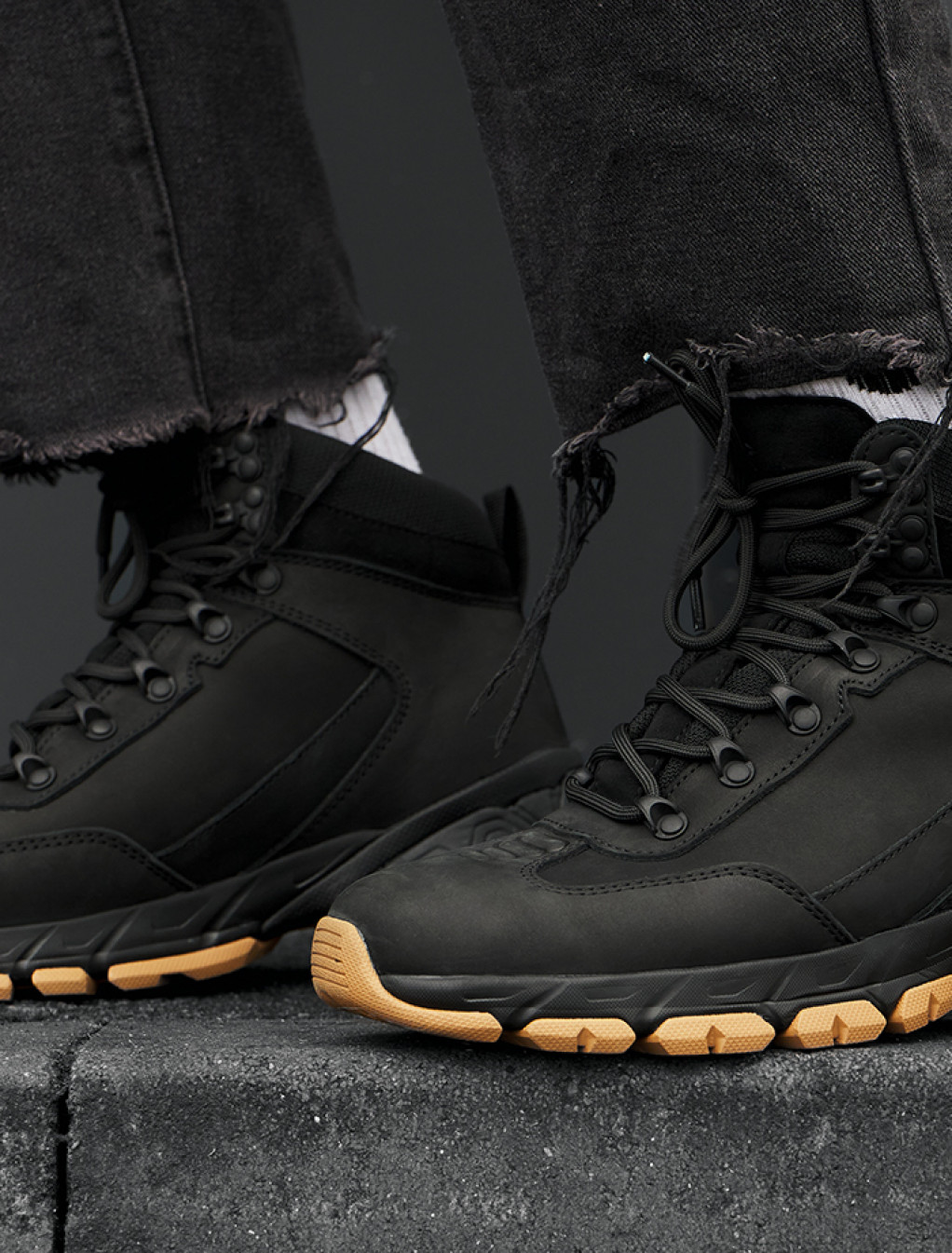 Adidași de iarnă Staff black (хутро)