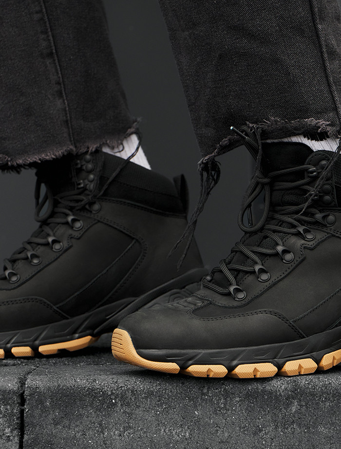 Adidași de iarnă Staff black (хутро)