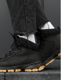 Adidași de iarnă Staff black (хутро)