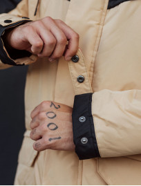 Parka de iarnă Staff sta beige & black