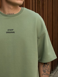 Set de vară tricou + pantaloni scurți Staff no green oversize