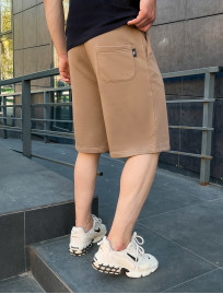 Pantaloni scurți tricotați Staff nes brown