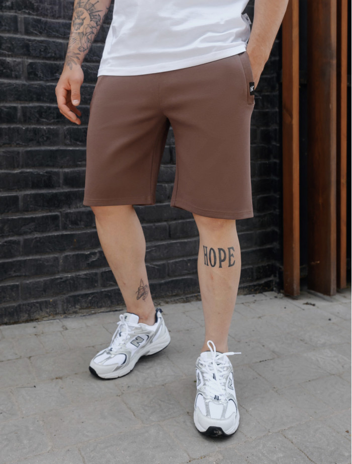 Pantaloni scurți tricotați Staff wh brown