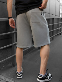 Pantaloni scurți tricotați Staff nes olive