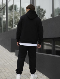 Costum de trening Staff me black logo