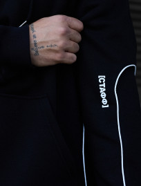 Costum de trening Staff kant black logo oversize fleece