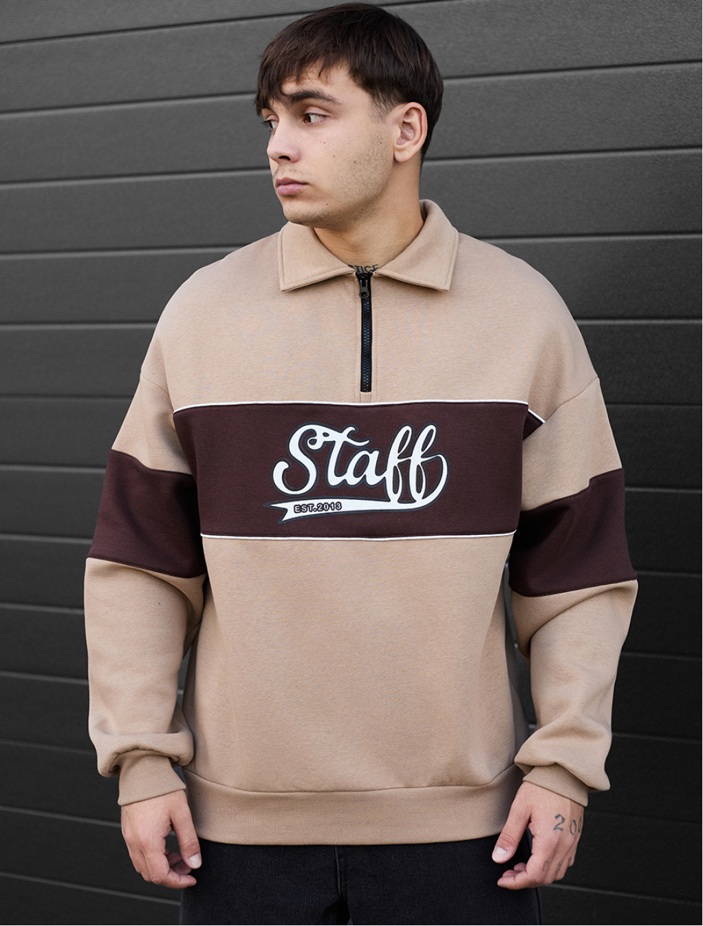 Bluză de trening kr oversize fleece