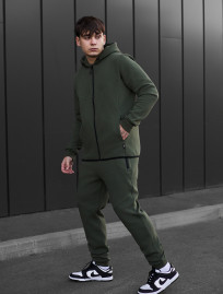 Costum de trening Staff ni khaki fleece