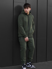 Costum de trening Staff ni khaki fleece