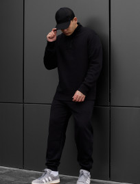 Costum de trening Staff tap black fleece