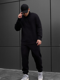 Costum de trening Staff tap black fleece