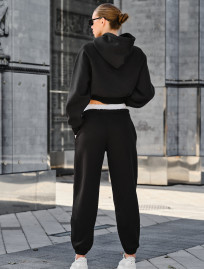 Pantaloni de trening de damă Staff lar black fleece