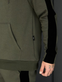 Costum de trening Staff lo khaki & black fleece