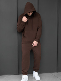 Costum de trening Staff fad brown