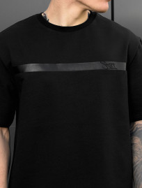 Set de vară tricou + pantaloni scurți Staff ra black oversize