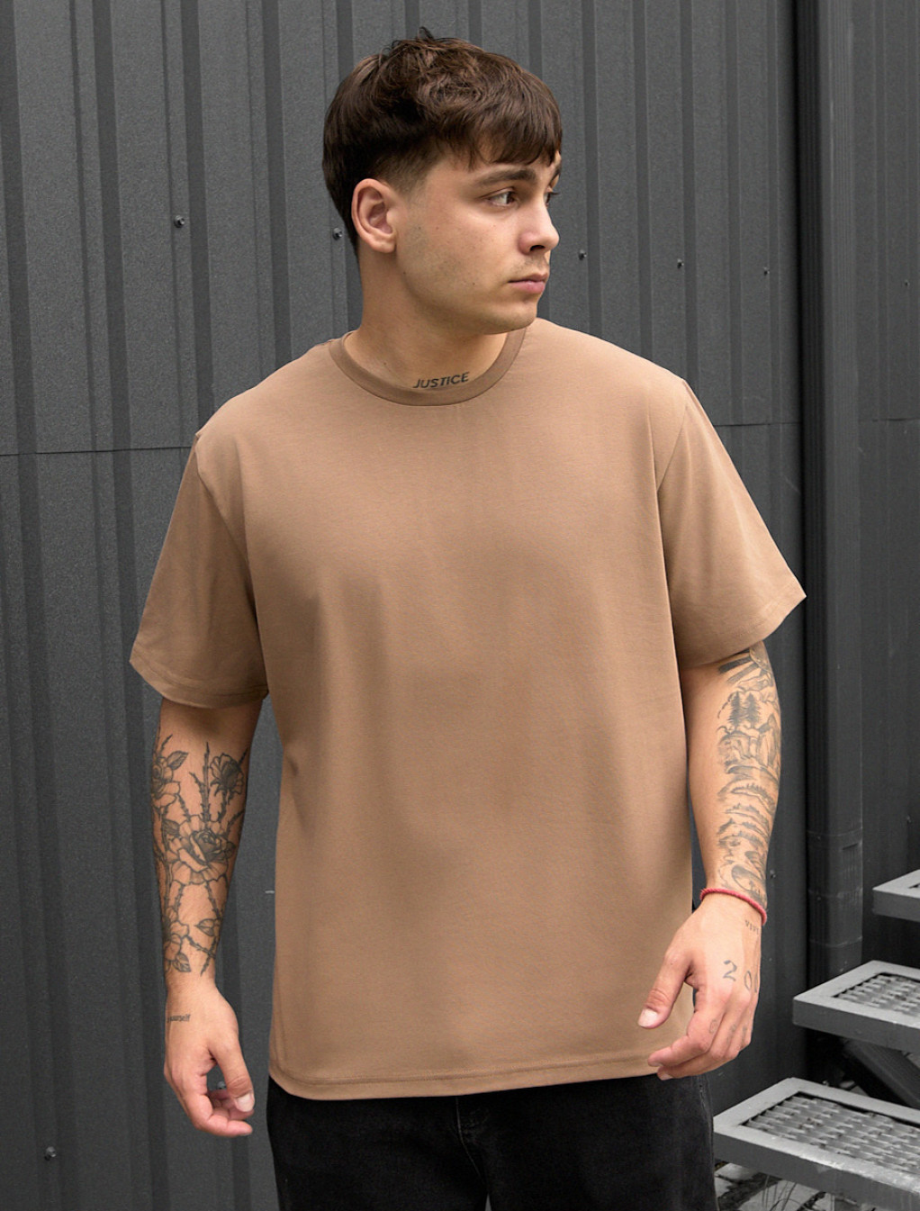 Tricou Staff brown