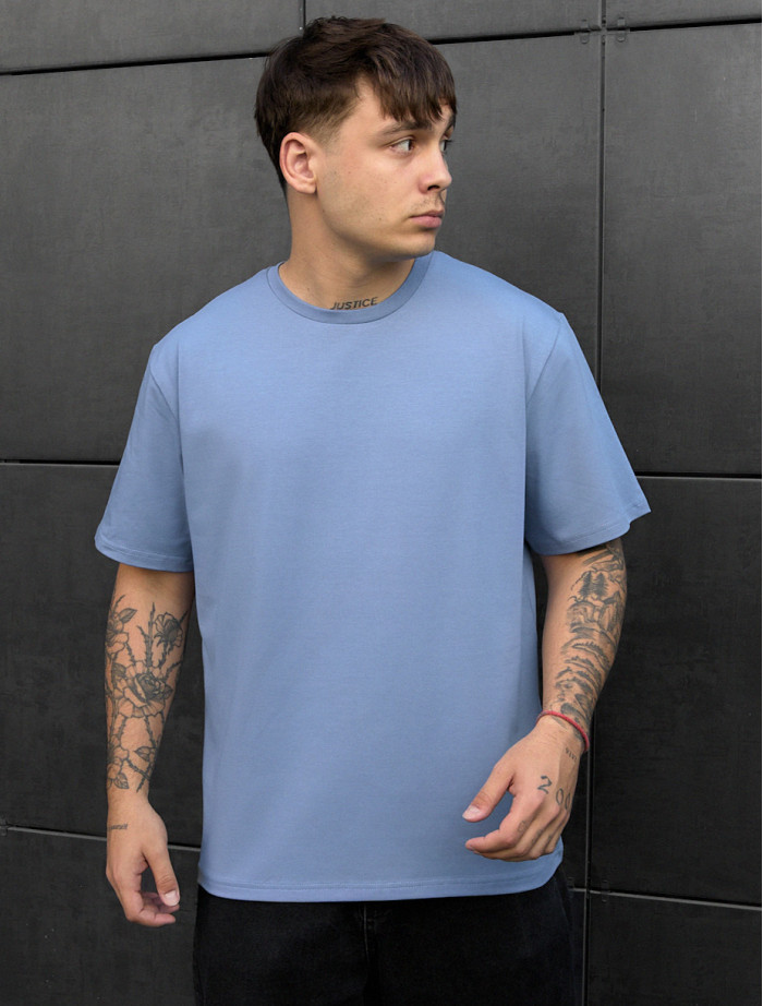 Tricou Staff light blue