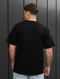 Tricou Staff black logo reflective