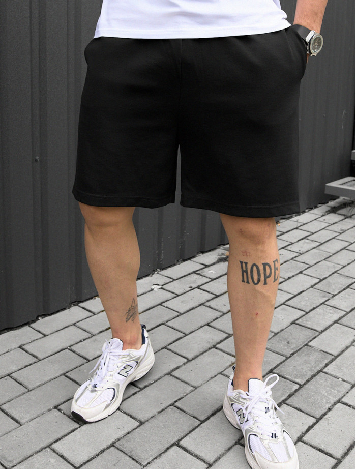 Pantaloni scurți tricotați Staff dv black