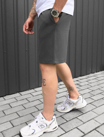 Pantaloni scurți tricotați Staff dv gray