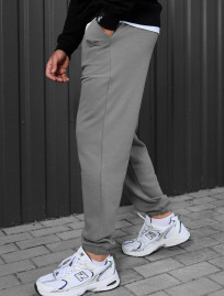 Pantaloni de trening Staff logo gray