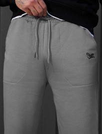 Pantaloni de trening Staff logo gray