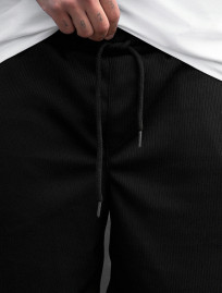 Pantaloni scurți tricotați Staff an black