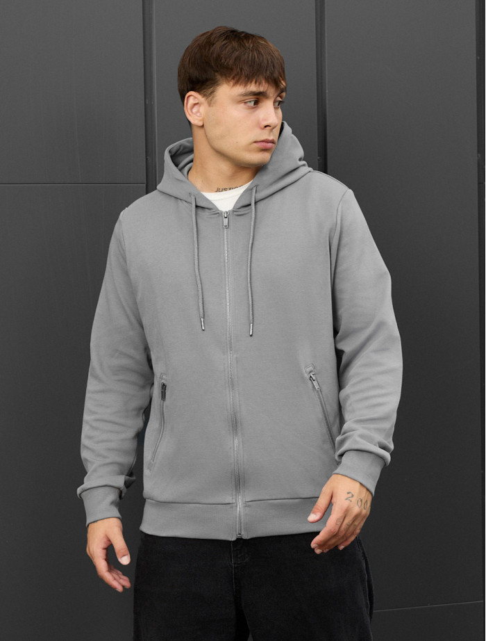 Hanorac Staff se gray zip