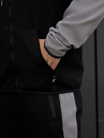 Costum de trening Staff evi gray & black