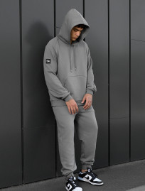 Costum de trening Staff es gray oversize